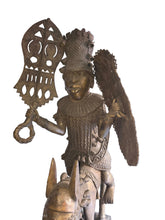 Load image into Gallery viewer, Big Royal Horseman in Bronze – Benin City Art