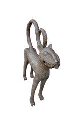 Load image into Gallery viewer, Big Royal Leopard of the Benin Kingdom – Ceremonial Lost-Wax Bronze Sculpture
