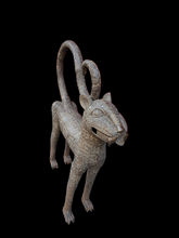 Load image into Gallery viewer, Big Royal Leopard of the Benin Kingdom – Ceremonial Lost-Wax Bronze Sculpture