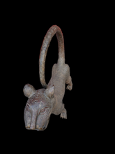 Load image into Gallery viewer, 2- Medium Royal Leopard of the Benin Kingdom – Ceremonial Lost-Wax Bronze Sculpture