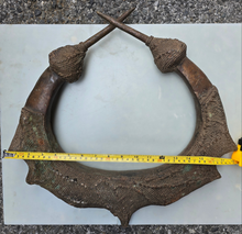 Load image into Gallery viewer, Ceremonial Bronze Dowry Bracelet – Kingdom of Benin
