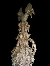 Load image into Gallery viewer, Large Ritual Bronze Sculpture – Tikar (Cameroon )
